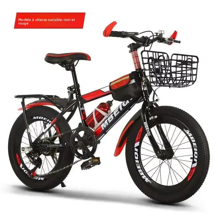 Vélo de montagne/route pour enfants et adultes de 18 à 24 pouces, vélo de déplacement en plein air à vitesse simple/variable pour tous âges