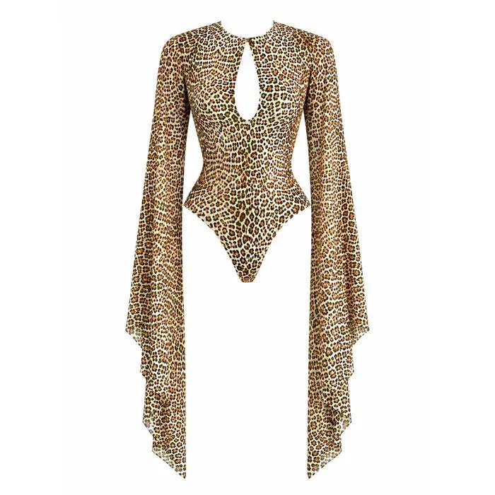 Maillot de bain une pièce print pour femmes occassions plage fête bain de soleil triangle haut elasthanne polyester