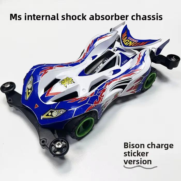 Mini voiture 4x4 super assemblée, modèle de voiture en boîte, collection de jouets de course classiques et cadeaux