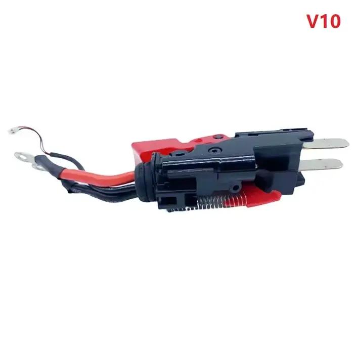 Accessoires d'assemblage de commutateur de bouton d'origine pour Dyson V10, remplacement d'aspirateur robot, pièces de rechange de nettoyage