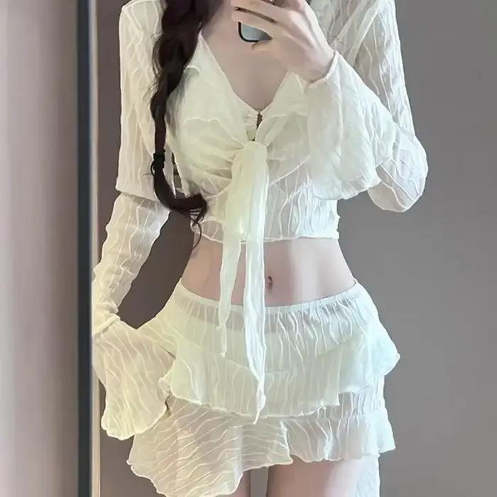 Maillot bain 4 pièces pour femmes