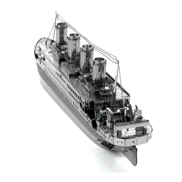 Titanic 3D métal Puzzle modèle kits bricolage Laser découpé Puzzles Puzzle jouet pour les enfants