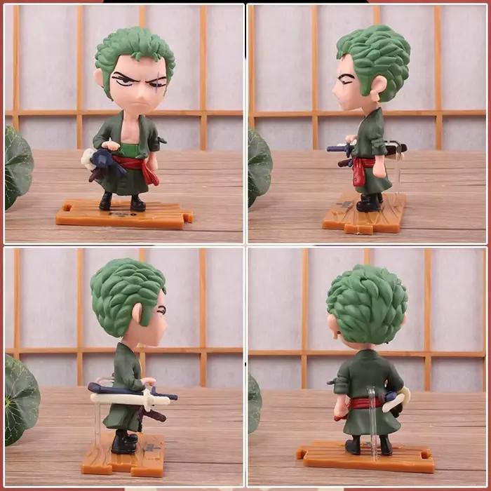 10 figurines de collection One Piece, personnages de dessins animés, modèles créatifs exquis, jouets cadeaux