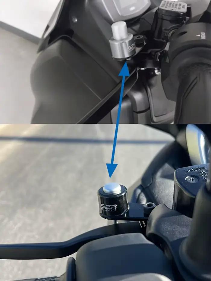 Interrupteur de frein de moto, rampe de commande, pente, interrupteur de frein de stationnement auxiliaire pour XMAX 300 400 250 NMAX 125 155 PCX 160 150 125