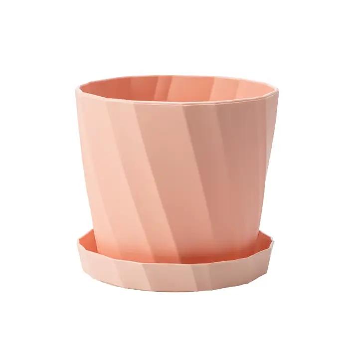 Jardinière succulente en plastique et résine, grand radis vert, nouvelle plante en pot d'aloe Vera en céramique blanche