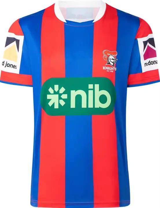 Maillot de rugby domicile/extérieur/entraînement Knights 2026 - Taille enfant : 16-26 Taille homme : S-5XL Confortable, respirant, qualité parfaite !