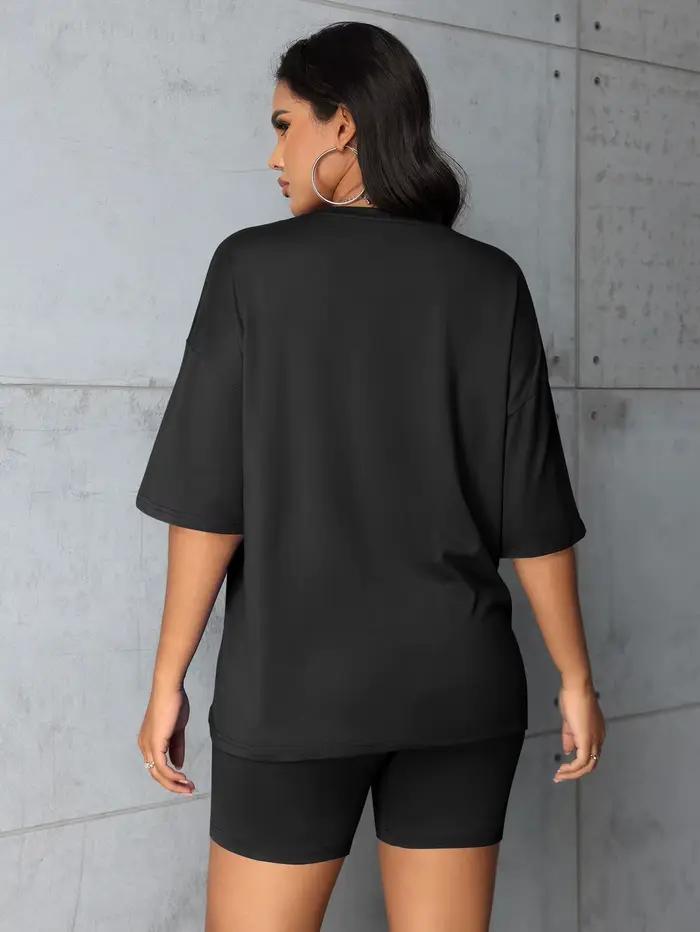 Ensembles Grande Taille pour Femmes – Nouveautés Été 2 Pièces Imprimées « Blessed » – Offres et Liquidations – Tout à