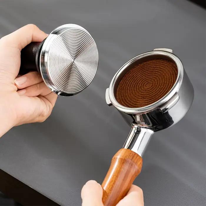 Dimensions de doseur de café 51mm 53mm 58mm, s'adapte parfaitement aux Machines à expresso Delonghi, outil d'application de café Barista de qualité supérieure