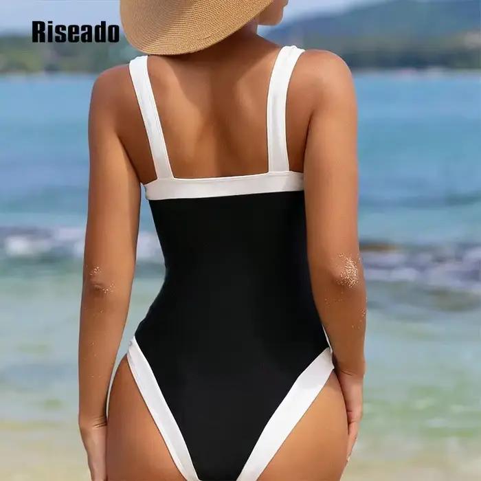 Maillot de bain une pièce rétro pour femme
