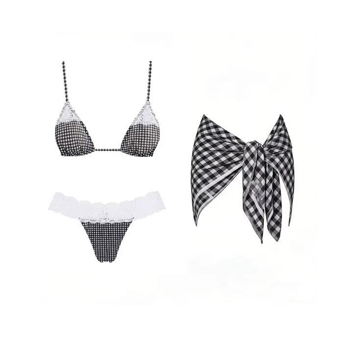 Micro bikinis string 2026 Nouveaux maillots de bain sexy en dentelle brésilienne pour femmes