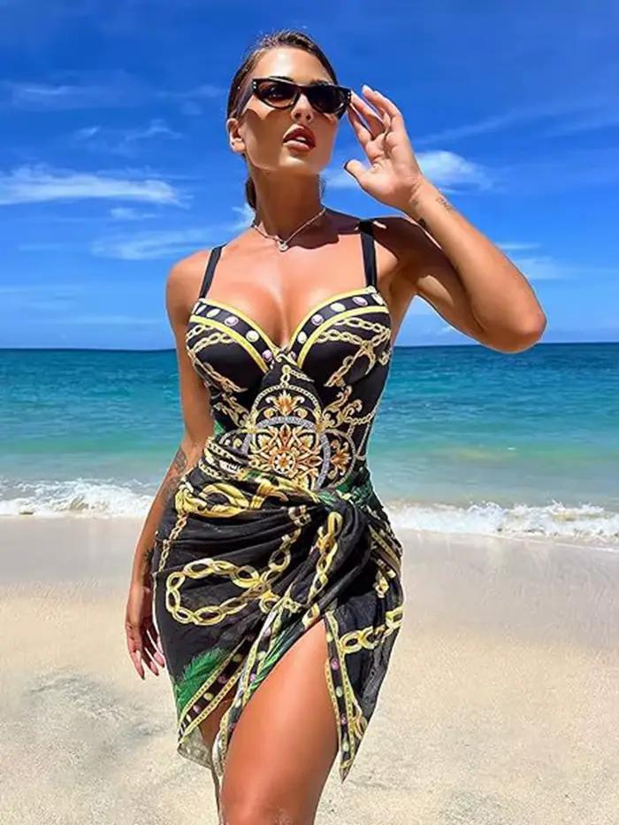 Maillot de bain sexy pour femme à armatures