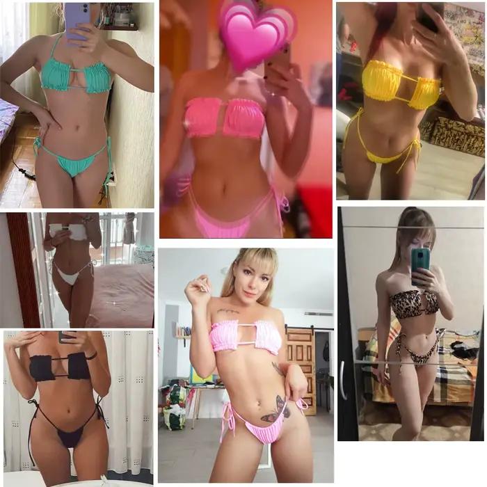 Maillot de bain Bandeau plissé