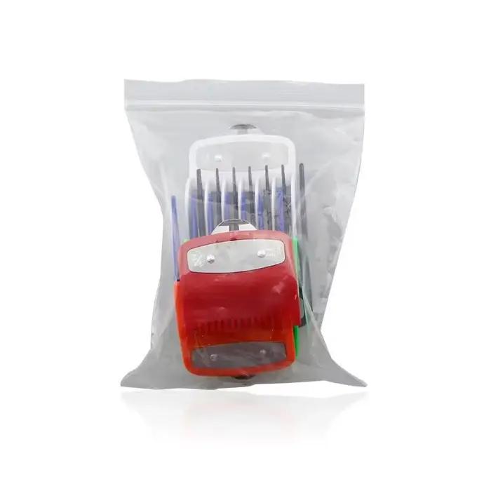 Peignes de guidage pour tondeuse à cheveux professionnelle, 8 pièces/ensemble, pour tondeuse Wahl, accessoire de coupe de cheveux, peigne limité, outils de coupe de cheveux pour Salon