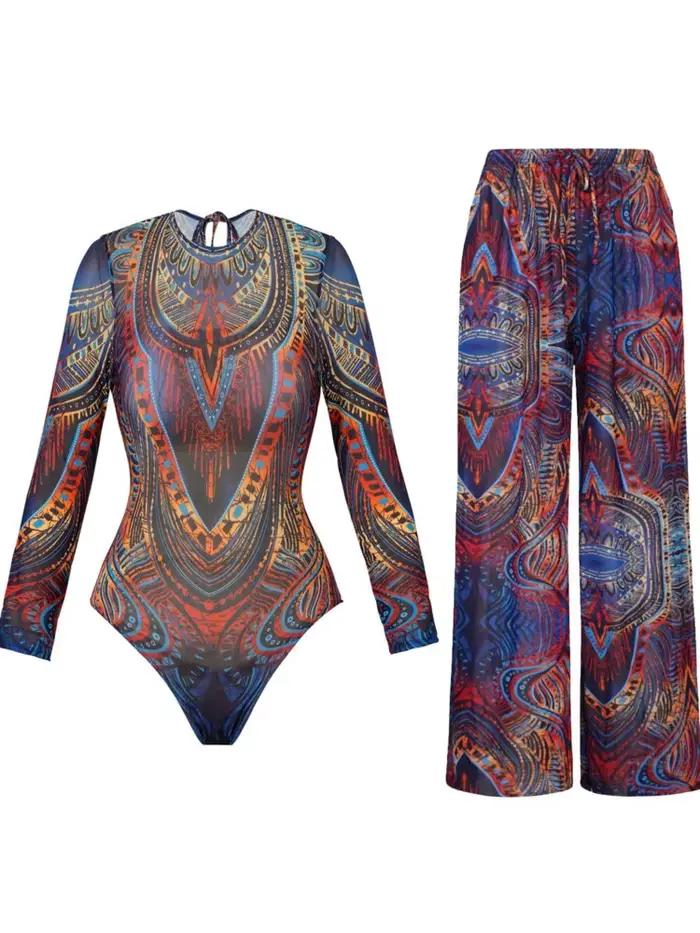 2 pièces ensembles maillots de bain et Panst Sexy maillot
