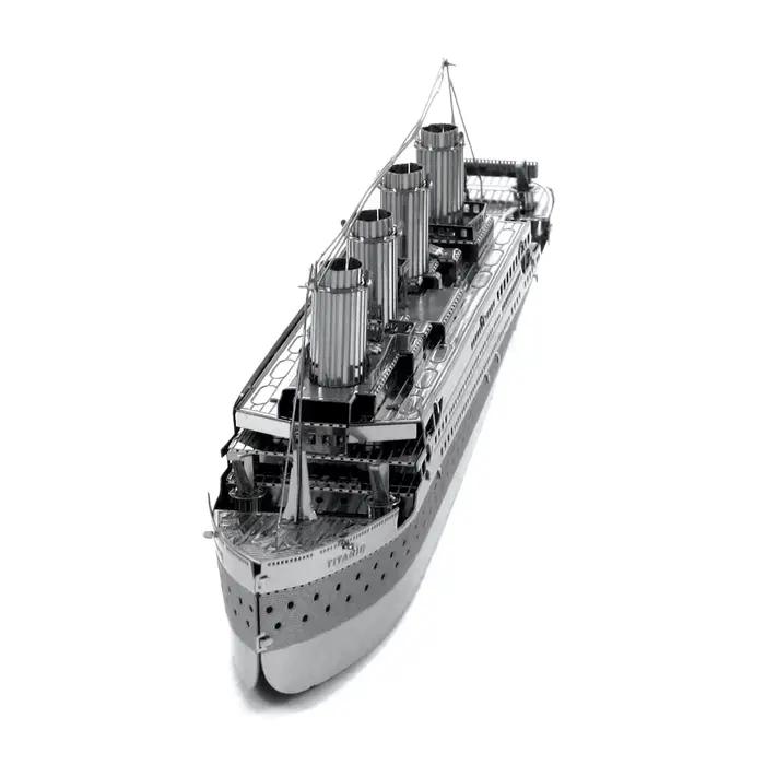 Titanic 3D métal Puzzle modèle kits bricolage Laser découpé Puzzles Puzzle jouet pour les enfants