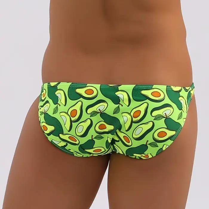 Slip de Bain SEOBEAN Coupes Hautes Pour Hommes Avec Doublure Dessin Animé Pour Activités Nautiques Occasions Spéciales