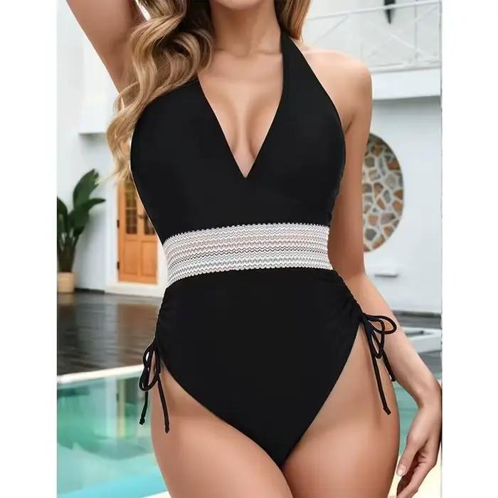 Sexy Bikini 2025 maillots de bain femmes taille haute