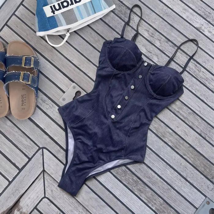 Maillot de bain à bretelles pour femmes