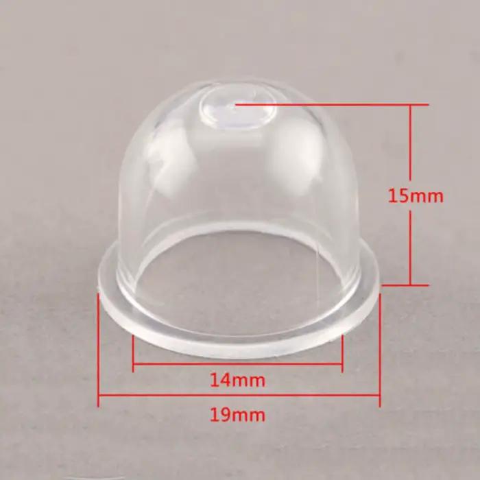Jeu d'ampoules d'amorce de carburant 19/22mm, 2 pièces, capuchon d'ampoule d'amorce de carburateur, pièces de rechange pour tronçonneuses, souffleur, tondeuse, débroussailleuse, remplacement