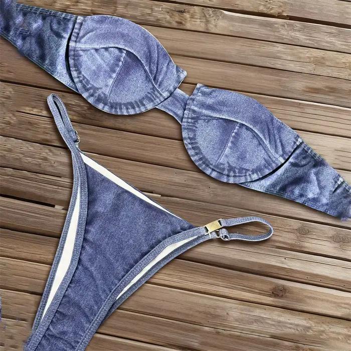 Maillot de bain à bretelles pour femmes