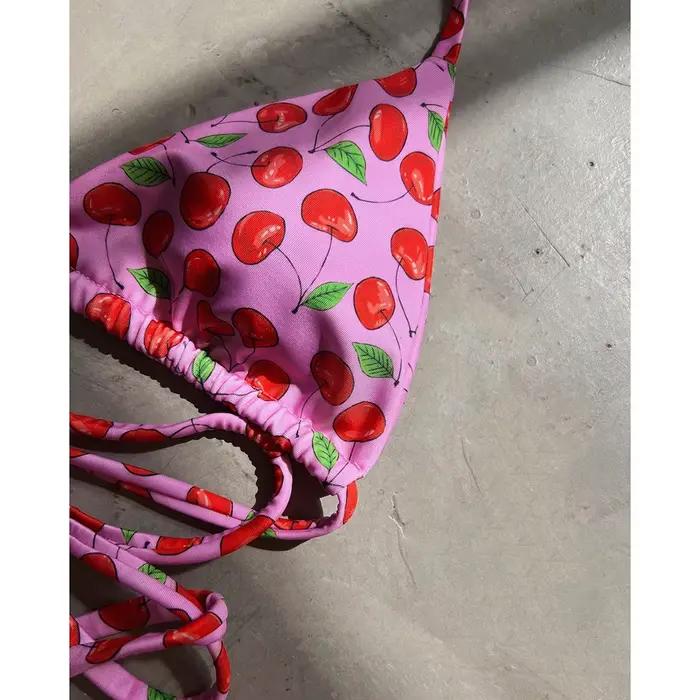 3 pièces ensemble Bikini avec Mini jupe femmes maillots de bain 2024 Sexy Bikinis Bandeau Push Up