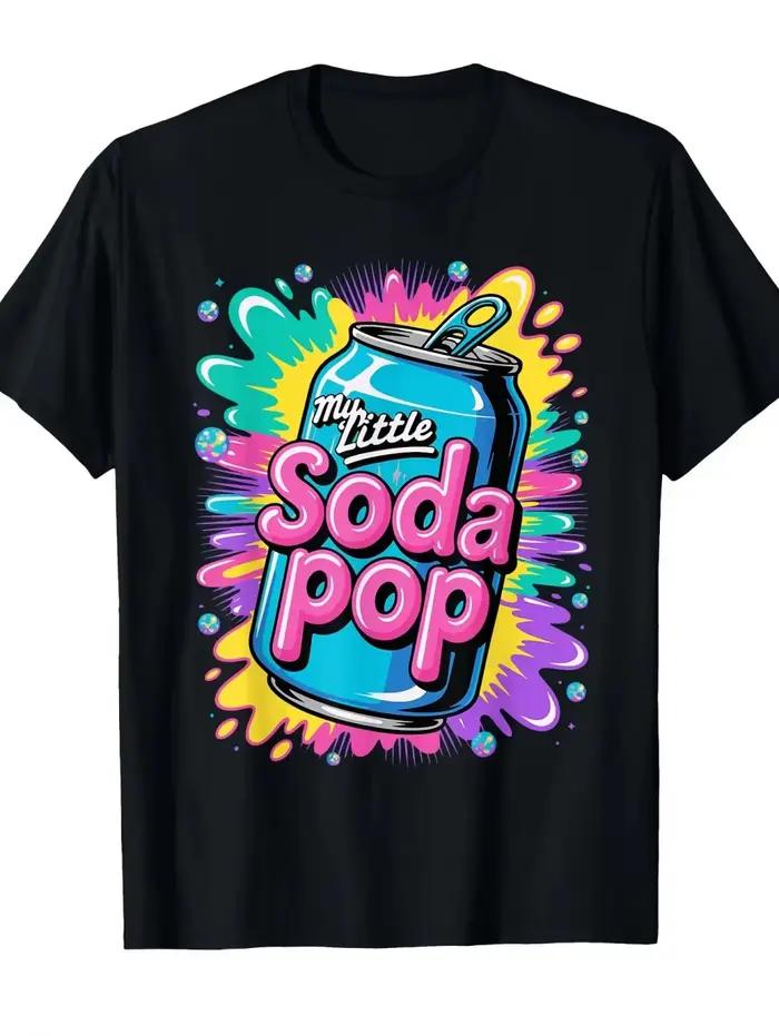 Mon petit Soda Pop T-Shirt pour enfants k-pop musique coréen Anime T-Shirt Rap Hip Hop fille vêtements cadeau mignon disant T-Shirt enfants haut