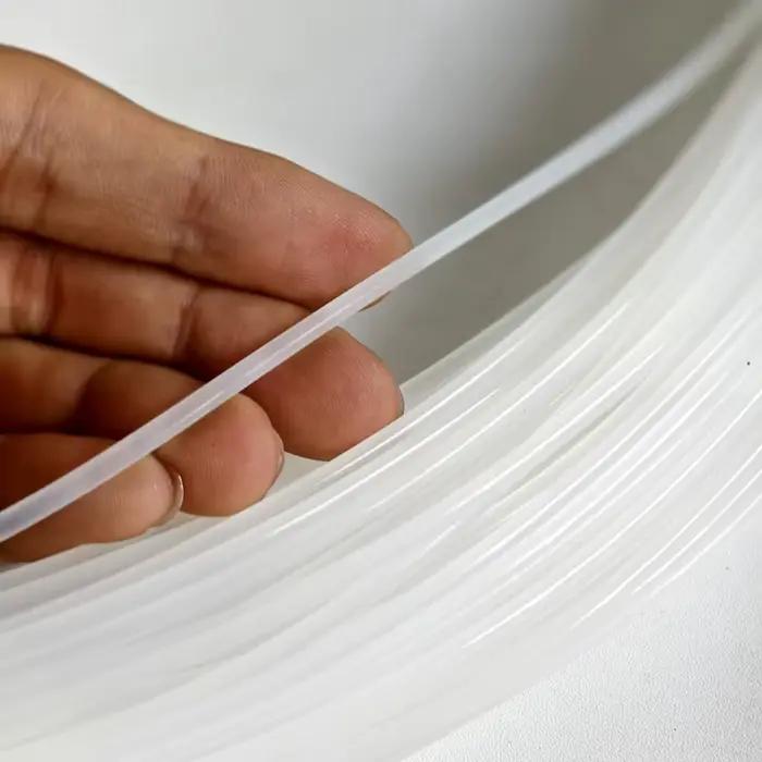 Rompin-Ligne de pêche de grande taille, 100m, fibre optique extra transparente, en nylon, pour bateau de mer, diamètre 2mm, 2.5mm, 3mm, équipement