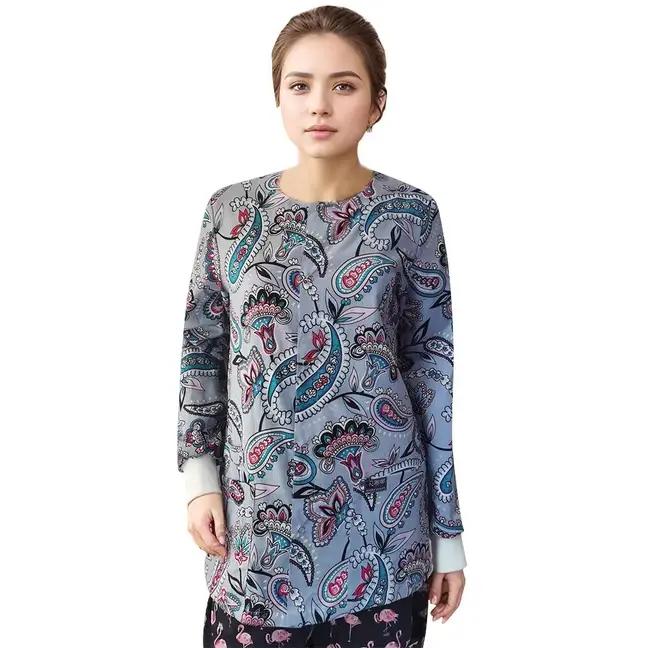 Hennar-Vestes génératrices longues unisexes, vestes médicales, haut de gIslande, taille XXS- 4XL