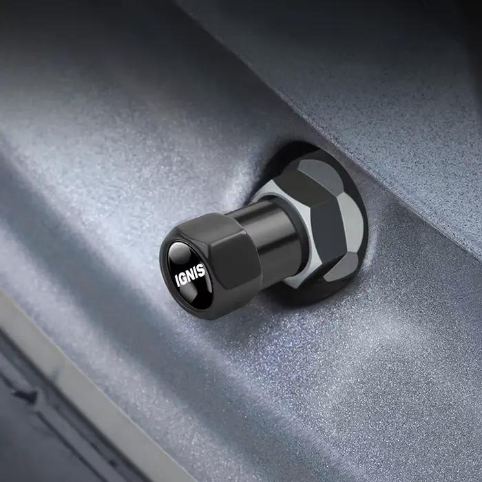 Bouchons de Valve de pneu de roue en aluminium, 4 pièces, étui de tige pour Suzuki Grand Vitara Sx4 Swift Alto Jimny, accessoires