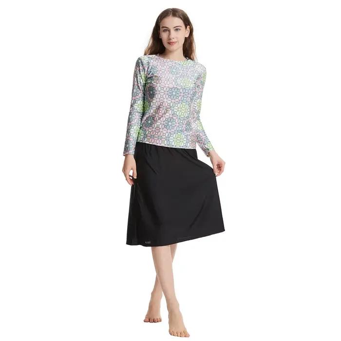 Burkini à Manches sulfpour Femme Musulmane