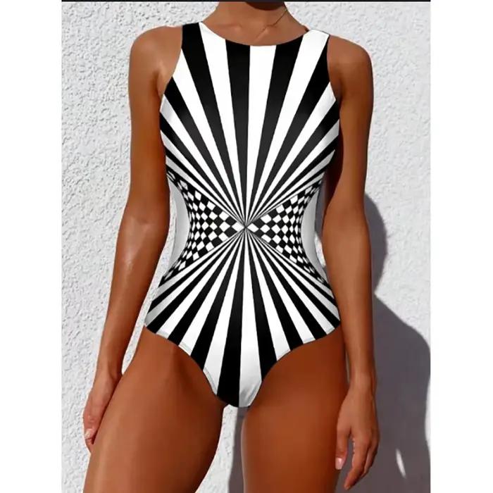 Maillot de bain une pièce élégant et Sexy pour femmes