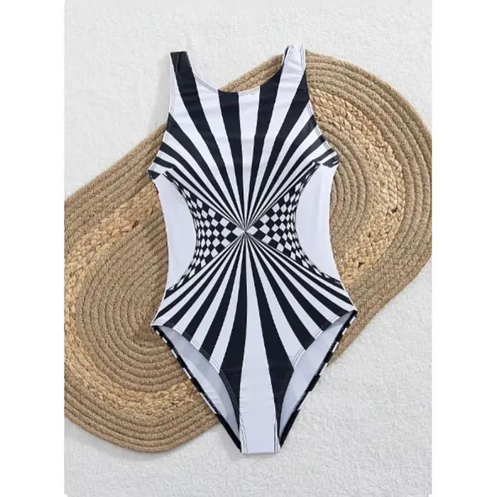 Maillot de bain une pièce élégant et Sexy pour femmes