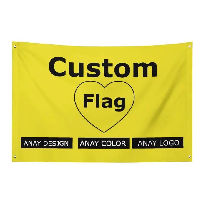 Bannière de drapeau personnalisée, tapisserie avec photo, texte, logo, cadeau amusant, décoration de chambre, décoration de maison, chambre à coucher, extérieur, cadeau d'anniversaire, décoration de f