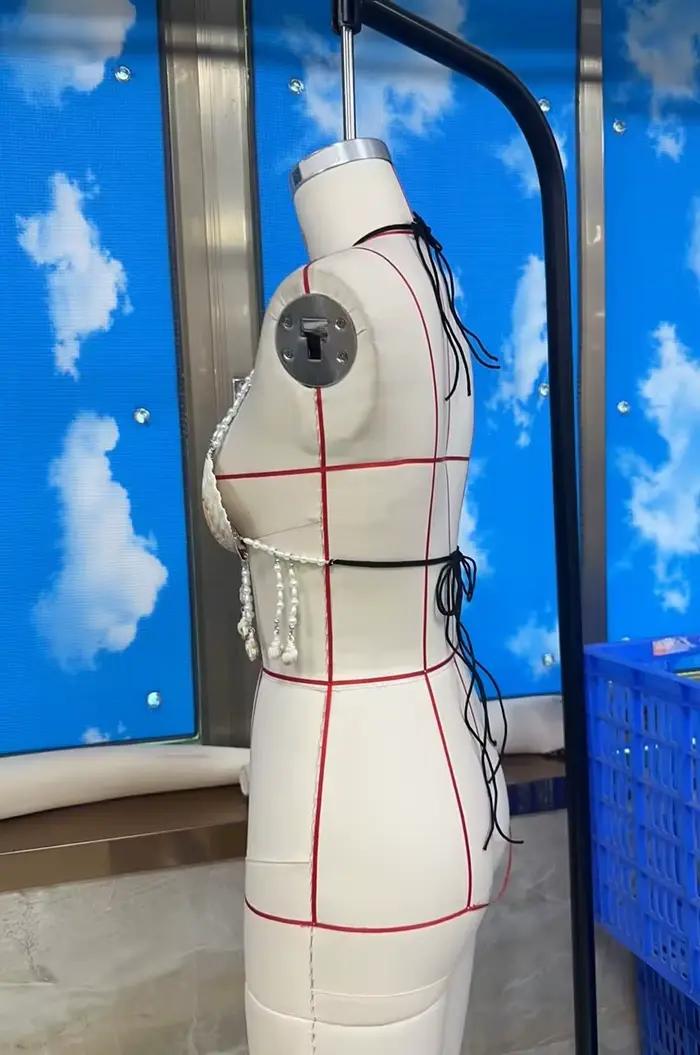 Haut de bikini pour femme style sirène