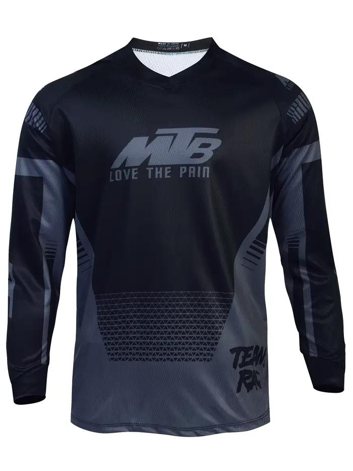 Maillot de descente vtt T-Shirt de vélo de montagne moto tout-terrain DH Polera maillot vtt chemise de Motocross sweat vêtements de sport
