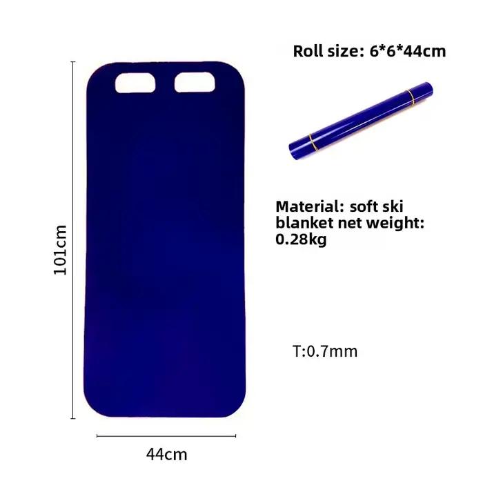 Tapis de planche à neige, tapis volant de traîneau à neige, équipement de traîneau à neige enroulable, Portable, pour Sports de plein air, Ski