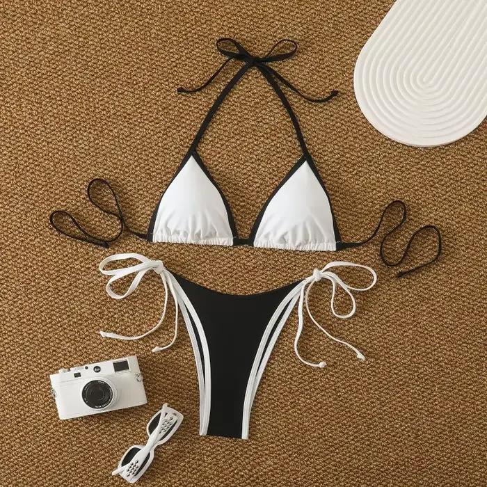 Tenues de Vacances Ensembles de Bikinis pour Femmes