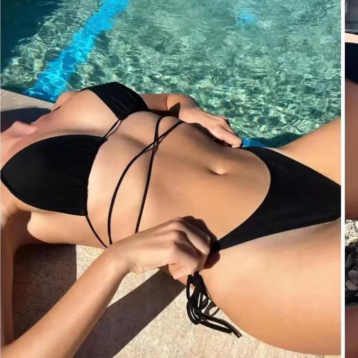Tan through Bikini No Trace No See