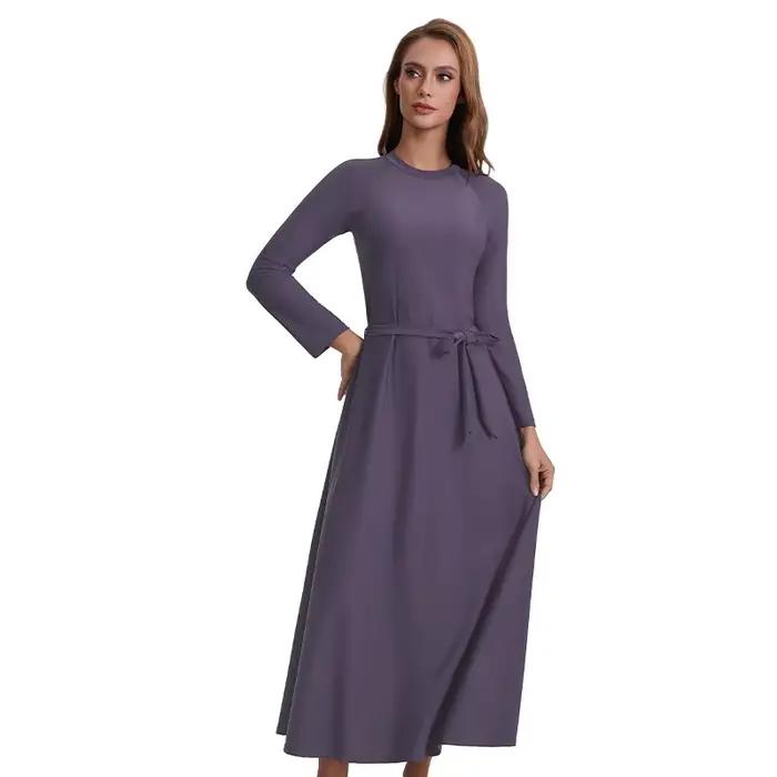 Maillots de bain islamiques à manches longues pour femmes musulmanes modestes 3 pièces | Maillot