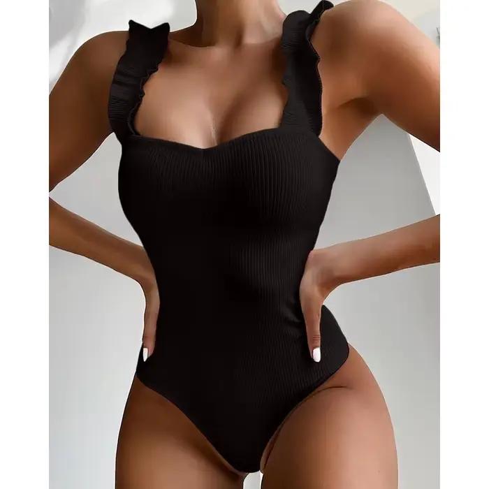 Maillot de bain une pièce Vintage pour femmes