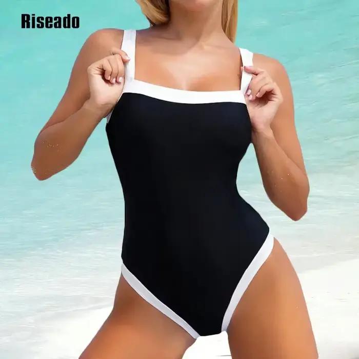 Maillot de bain une pièce rétro pour femme