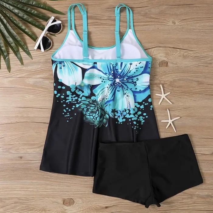 Maillot de bain rétro imprimé vintage