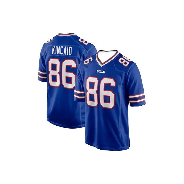 Buffalo maillot de Football américain vêtements de sport maillots de l'équipe d'entraînement Bill Allen No.10 série de numéros imprimés en 3D maillots les plus vendus