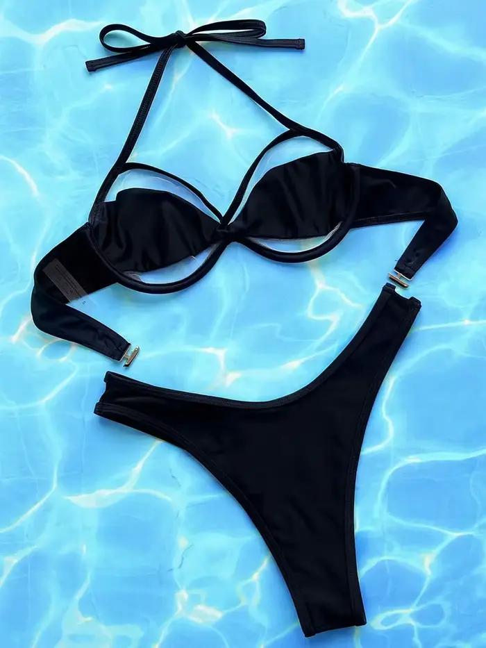 Maillot de bain en maille pour femmes