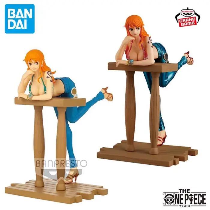Bandai Original Banpresto ONE PIECE Nami Boa Hancock Figurines d'action Anime Figuras Modèles de dessins animés Statues Jouets pour enfants Cadeaux