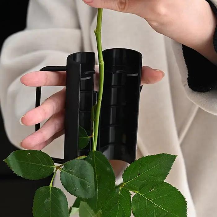 Outil de fleuriste dissolvant d'épines de roses et tondeuse à tiges, conception cylindrique pour l'arrangement floral, jardinage essentiel