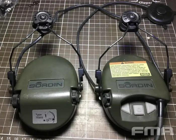 Adaptateur de casque FMA codeur A OTH, support pour casque Comtac & Sordin