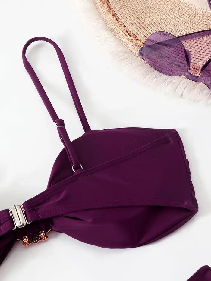 Bikini taille haute pour femmes