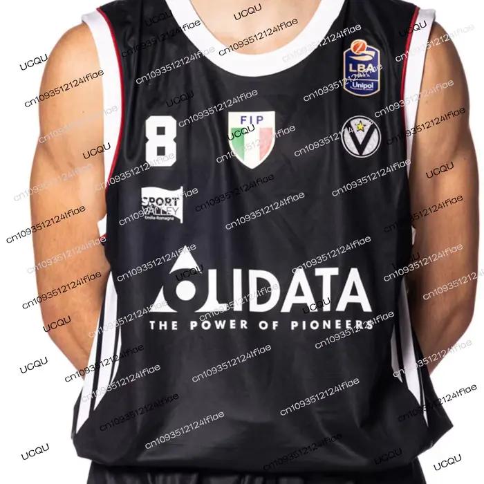 25/26 nouveau maillot de basket-ball Bologna Virtus gilet de sport de basket-ball pour hommes italiens Kit de joueur spécial maillot de jeu de basket-ball