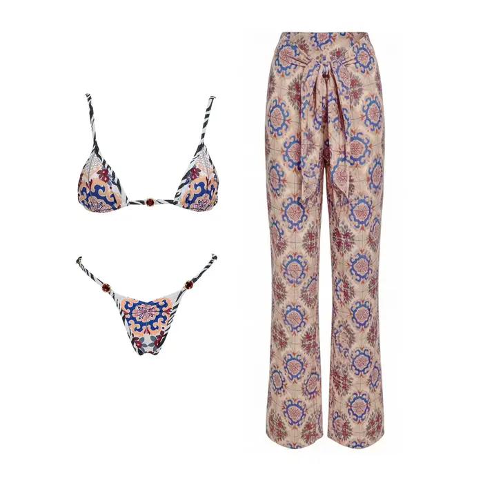 Micro Bikinis 2026 Maillot de bain sexy pour femme Ensemble bikini push-up Biquini